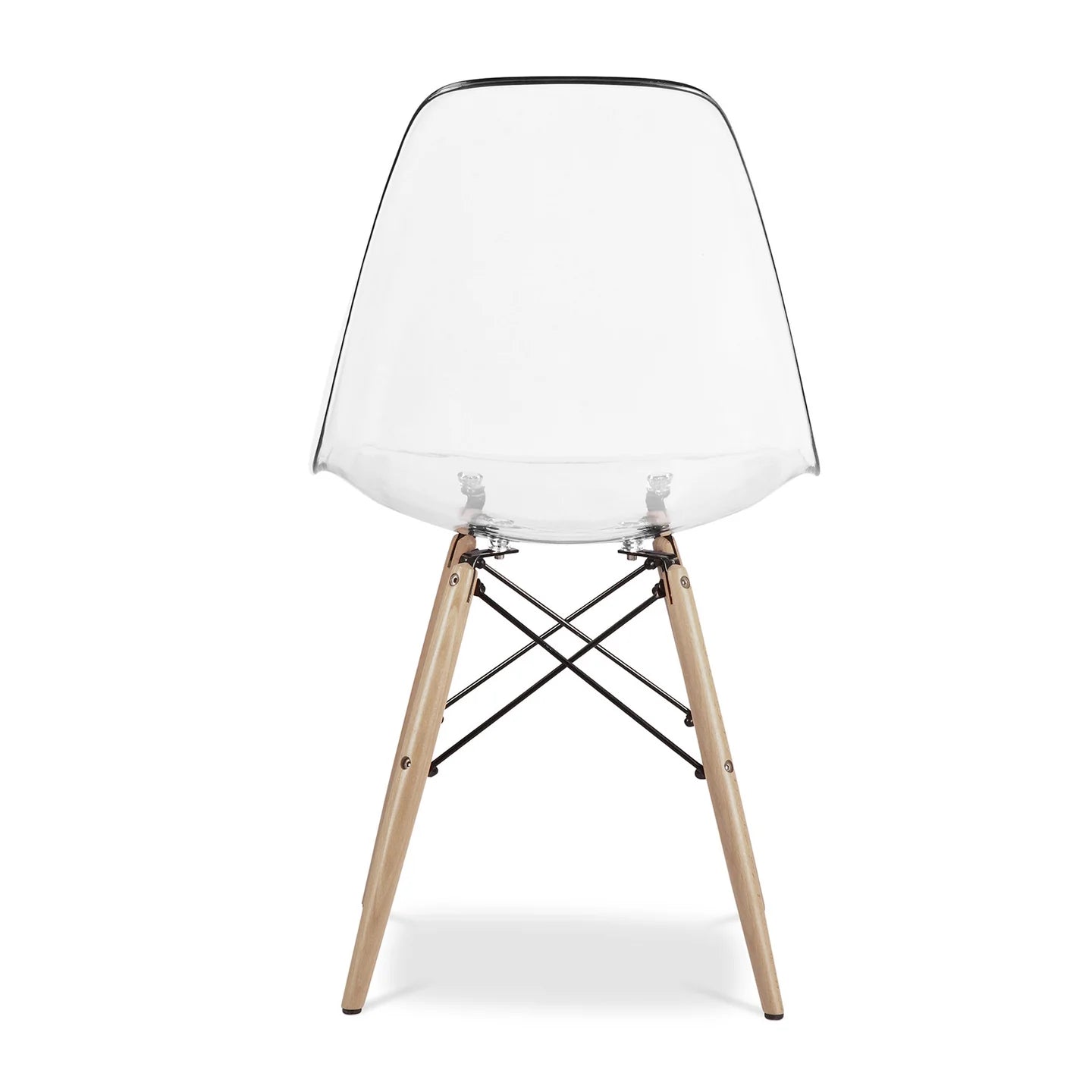 Pyramid Dining Chair, Clear By World Modern Design | Dining Chairs | Modishstore - 5