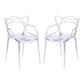 Monte Dining Chair - Clear By World Modern Design | Dining Chairs | Modishstore - 6