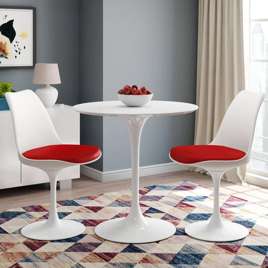 Rose 32" Round Fiberglass Dining Table By World Modern Design | Dining Tables | Modishstore