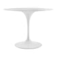 Rose 42" Round Fiberglass Dining Table By World Modern Design | Dining Tables | Modishstore - 5