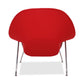 Haven Lounge Chair & Ottoman, Red By World Modern Design | Lounge Chairs | Modishstore - 3