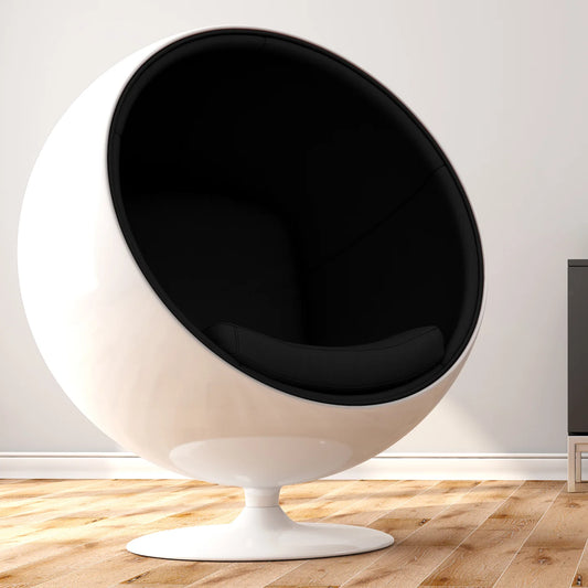 Ball Chair, Black By World Modern Design | Lounge Chairs | Modishstore