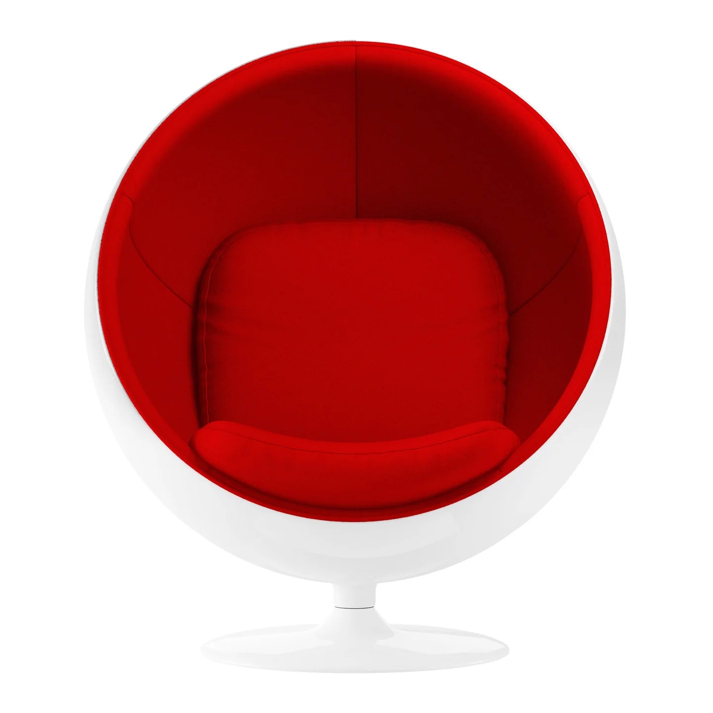 Ball Chair, Red By World Modern Design | Lounge Chairs | Modishstore - 2