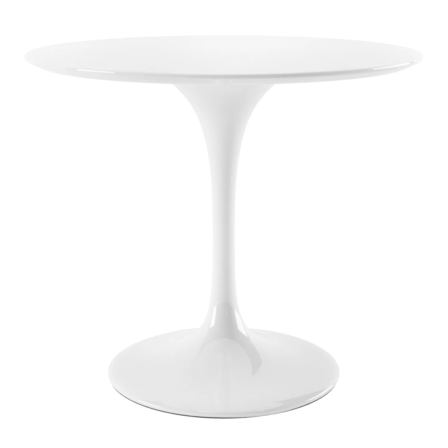 Rose 36" Round Fiberglass Dining Table By World Modern Design | Dining Tables | Modishstore - 5