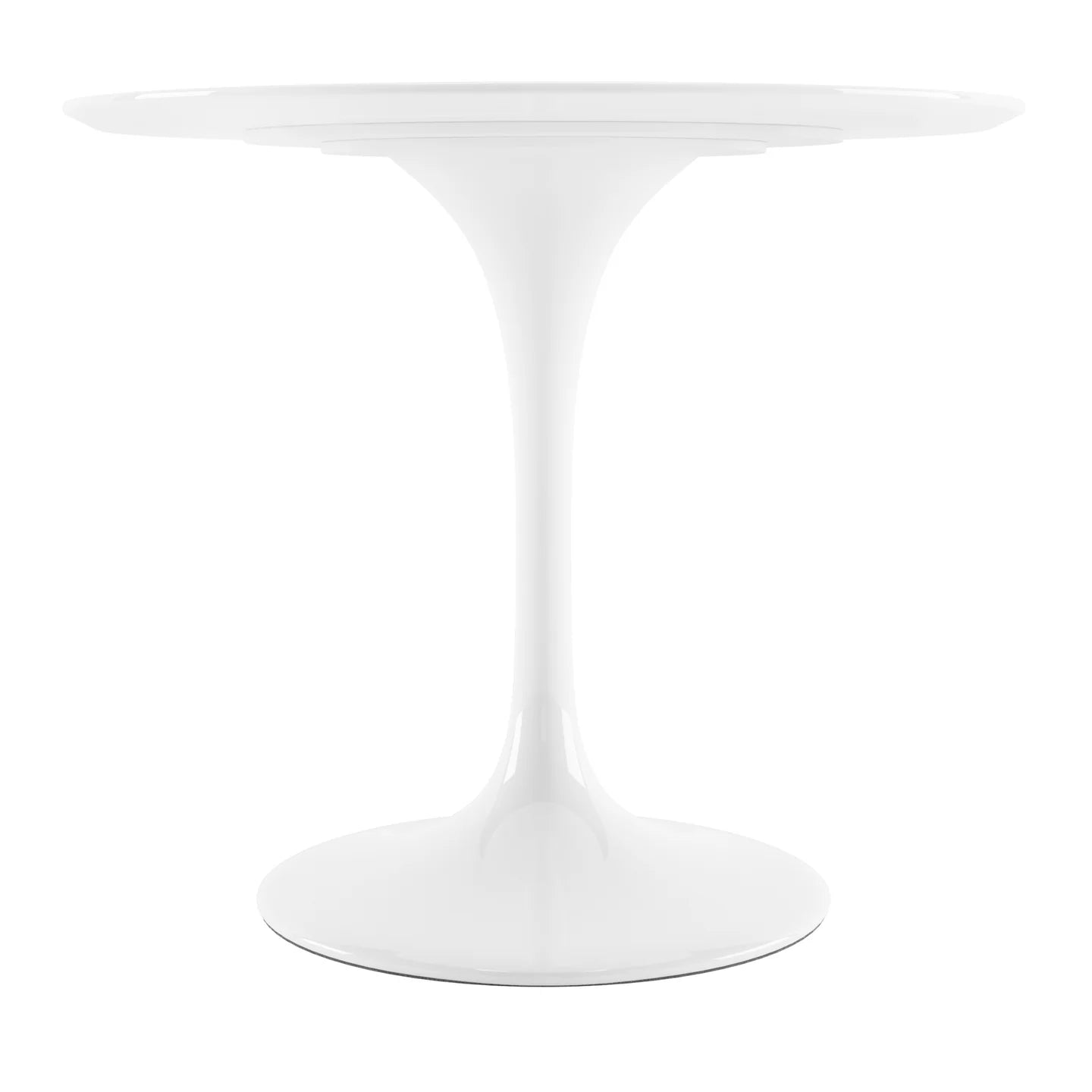 Rose 36" Round Fiberglass Dining Table By World Modern Design | Dining Tables | Modishstore - 2