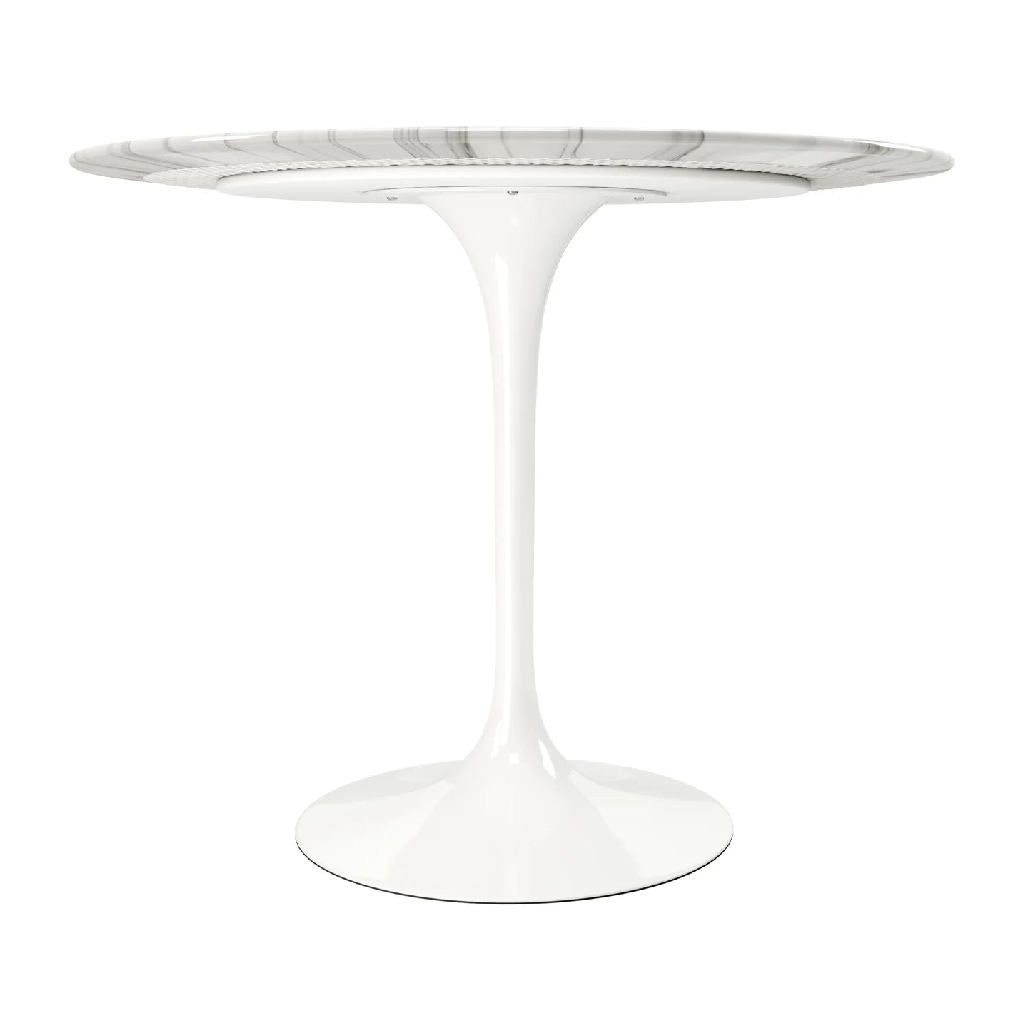Rose 32" Round Marble Dining Table By World Modern Design | Dining Tables | Modishstore - 7
