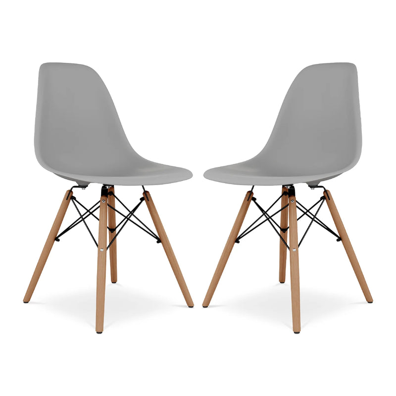 Pyramid Dining Chair, Gray By World Modern Design | Dining Chairs | Modishstore - 6