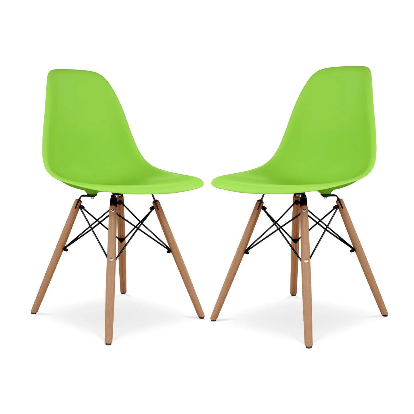 Pyramid Dining Chair, Green By World Modern Design | Dining Chairs | Modishstore - 6