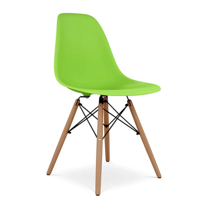 Pyramid Dining Chair, Green By World Modern Design | Dining Chairs | Modishstore - 2