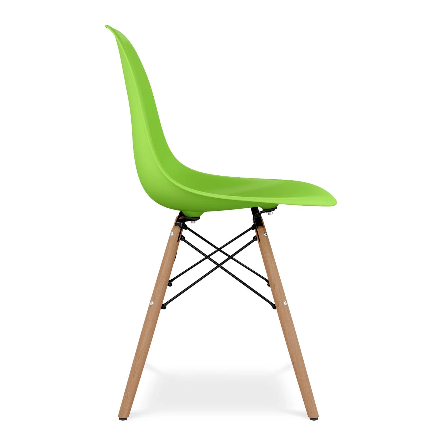 Pyramid Dining Chair, Green By World Modern Design | Dining Chairs | Modishstore - 3