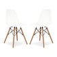Pyramid Dining Chair, White By World Modern Design | Dining Chairs | Modishstore - 7