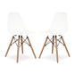 Pyramid Dining Chair, White By World Modern Design | Dining Chairs | Modishstore - 7