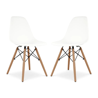 Pyramid Dining Chair, White By World Modern Design | Dining Chairs | Modishstore - 7