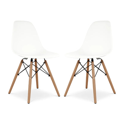 Pyramid Dining Chair, White By World Modern Design | Dining Chairs | Modishstore - 7