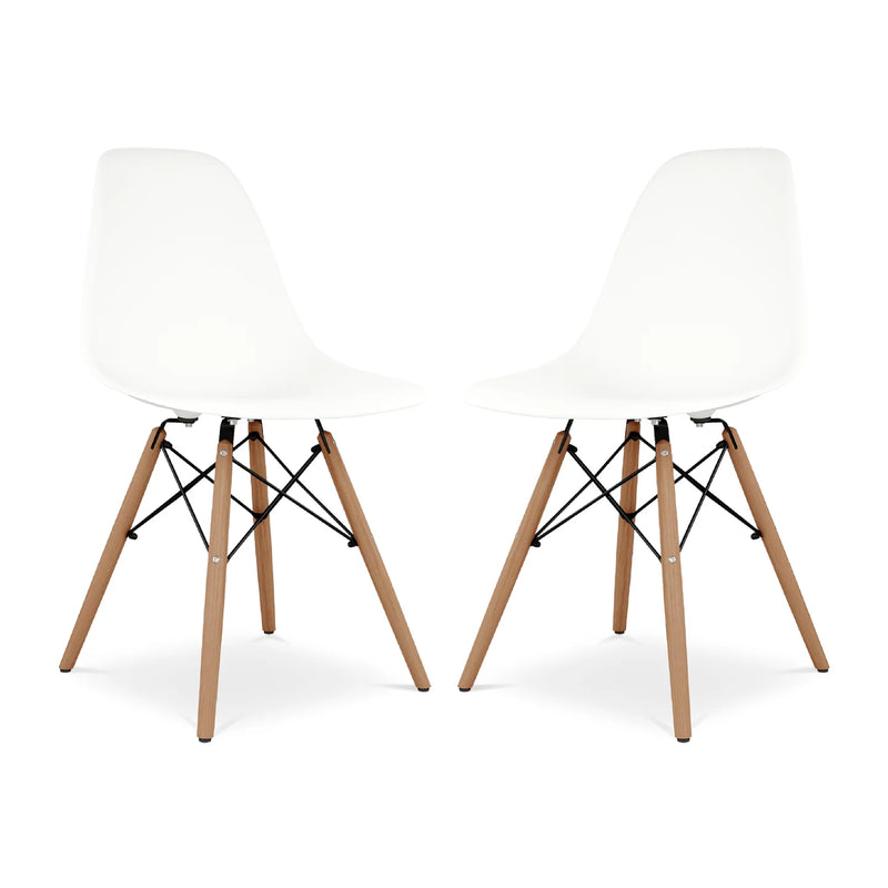 Pyramid Dining Chair, White By World Modern Design | Dining Chairs | Modishstore - 7