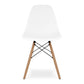 Pyramid Dining Chair, White By World Modern Design | Dining Chairs | Modishstore