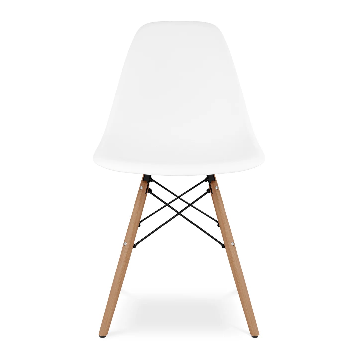 Pyramid Dining Chair, White By World Modern Design | Dining Chairs | Modishstore