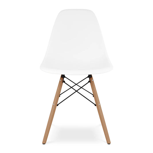Pyramid Dining Chair, White By World Modern Design | Dining Chairs | Modishstore