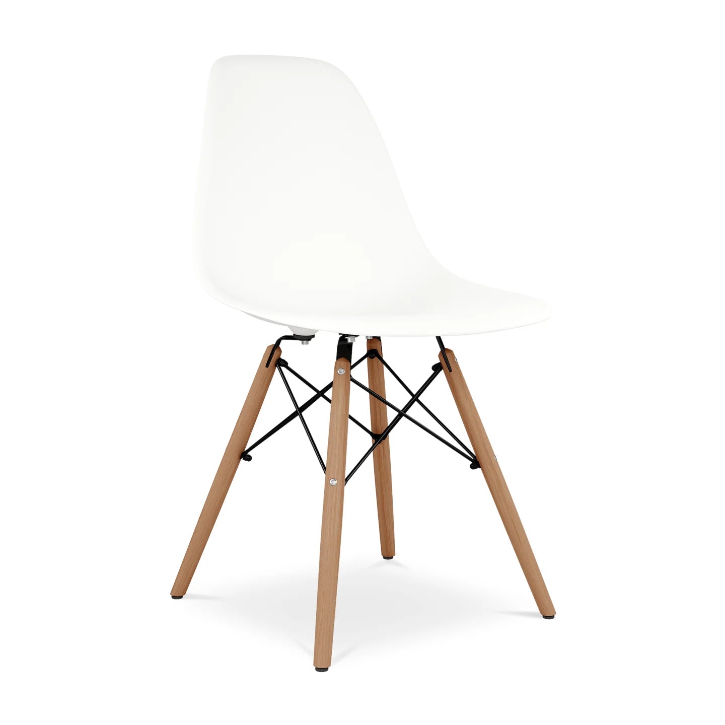 Pyramid Dining Chair, White By World Modern Design | Dining Chairs | Modishstore - 2