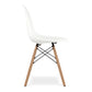 Pyramid Dining Chair, White By World Modern Design | Dining Chairs | Modishstore - 3