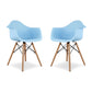 Pyramid Armchair, Blue By World Modern Design | Dining Chairs | Modishstore - 6