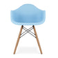 Pyramid Armchair, Blue By World Modern Design | Dining Chairs | Modishstore