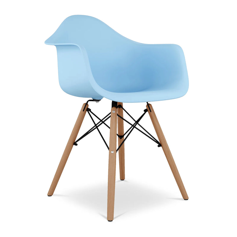 Pyramid Armchair, Blue By World Modern Design | Dining Chairs | Modishstore - 2