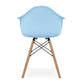 Pyramid Armchair, Blue By World Modern Design | Dining Chairs | Modishstore - 4