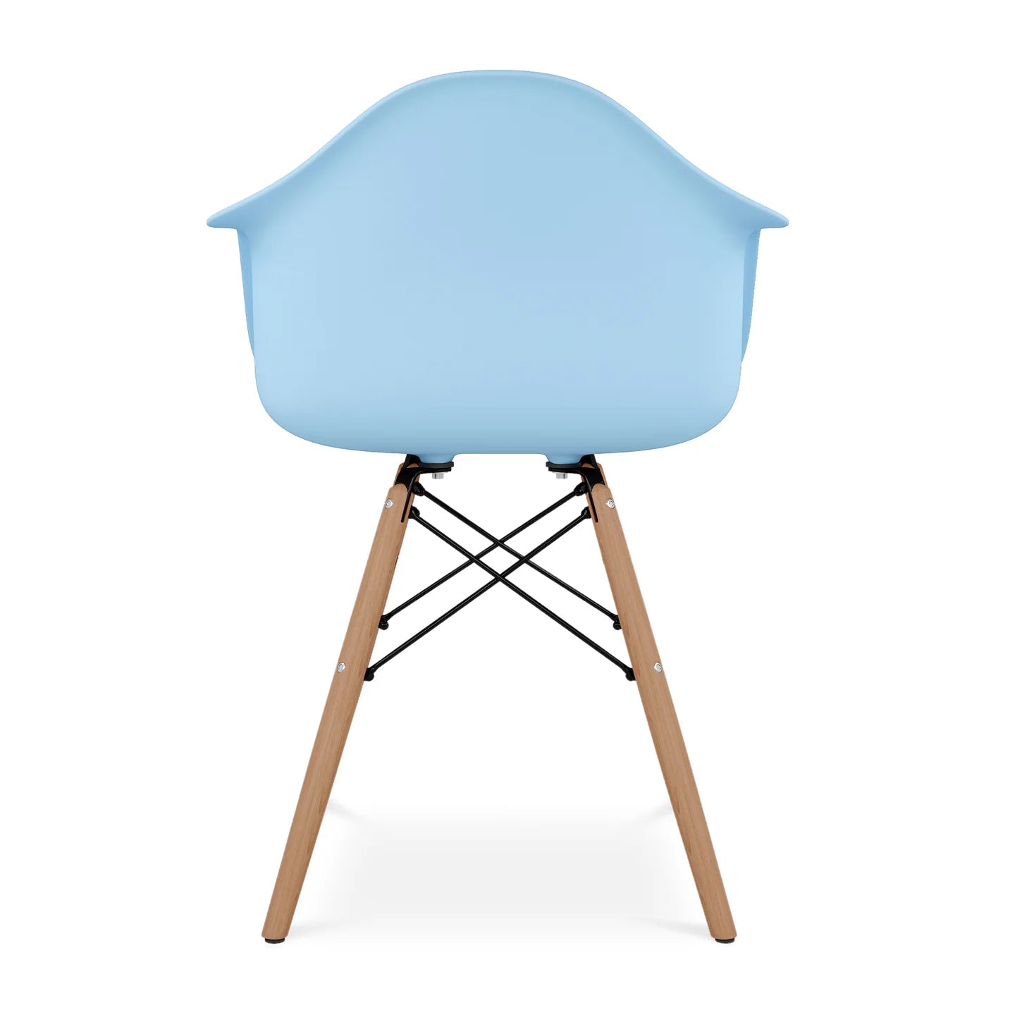 Pyramid Armchair, Blue By World Modern Design | Dining Chairs | Modishstore - 4