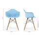 Pyramid Armchair, Blue By World Modern Design | Dining Chairs | Modishstore - 5