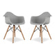 Pyramid Armchair, Gray By World Modern Design | Dining Chairs | Modishstore - 6