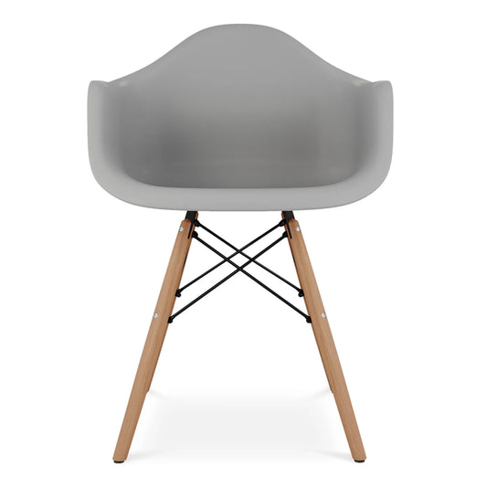 Pyramid Armchair, Gray By World Modern Design | Dining Chairs | Modishstore