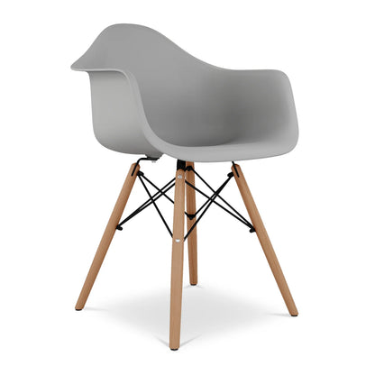 Pyramid Armchair, Gray By World Modern Design | Dining Chairs | Modishstore - 2