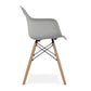 Pyramid Armchair, Gray By World Modern Design | Dining Chairs | Modishstore - 3