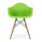 Pyramid Armchair, Green By World Modern Design | Dining Chairs | Modishstore