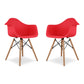 Pyramid Armchair, Red By World Modern Design | Dining Chairs | Modishstore - 6
