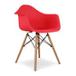 Pyramid Armchair, Red By World Modern Design | Dining Chairs | Modishstore - 2