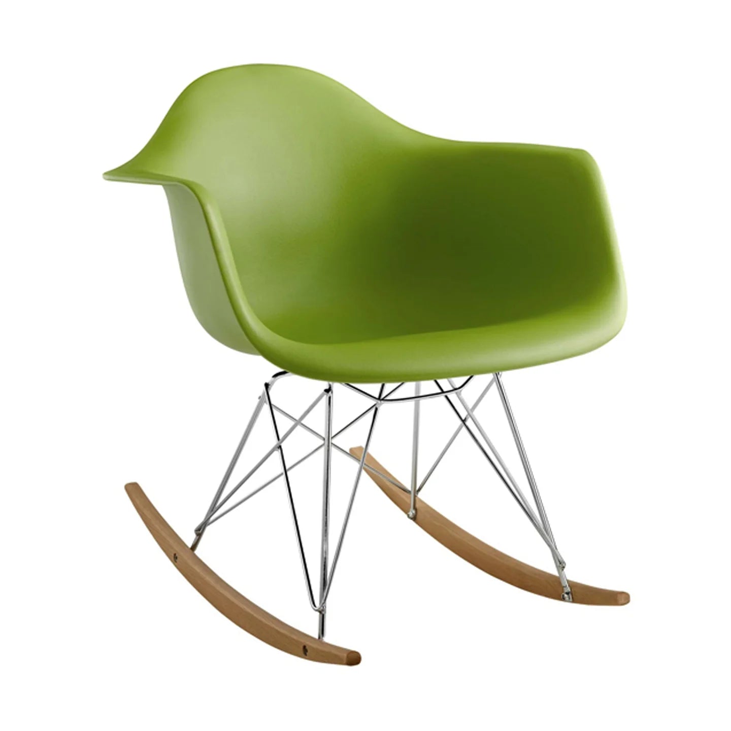 Atoll Rocker Chair, Blue By World Modern Design | Rocking Chairs | Modishstore - 6