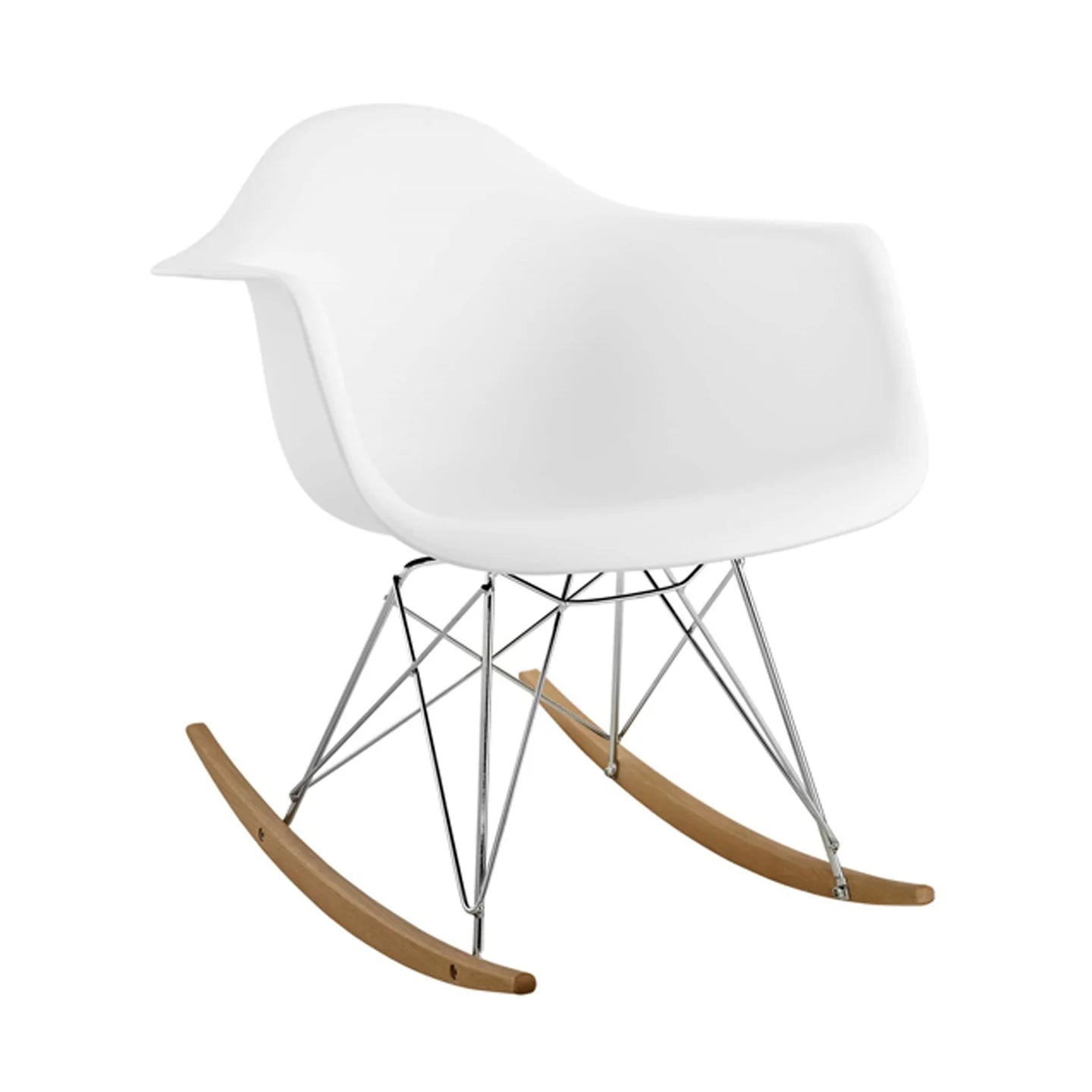 Atoll Rocker Chair, Red By World Modern Design | Rocking Chairs | Modishstore - 8