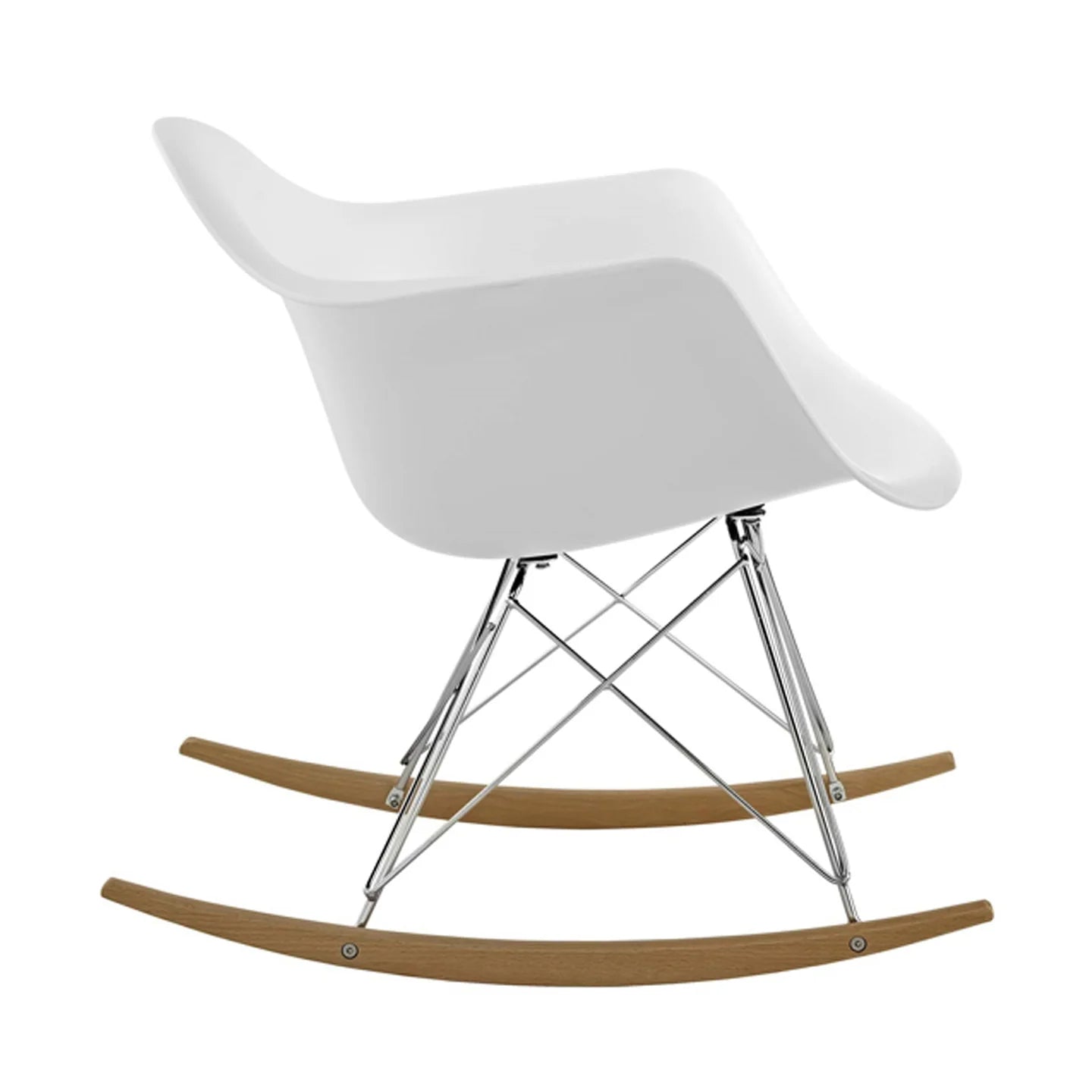 Atoll Rocker Chair, Red By World Modern Design | Rocking Chairs | Modishstore - 11