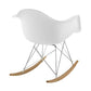 Atoll Rocker Chair, Red By World Modern Design | Rocking Chairs | Modishstore - 10