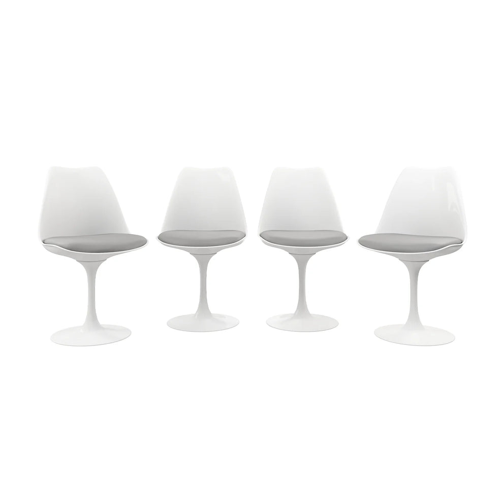 Rose Dining Chair - Gray By World Modern Design | Dining Chairs | Modishstore - 9