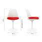 Rose Dining Chair - Red By World Modern Design | Dining Chairs | Modishstore - 8