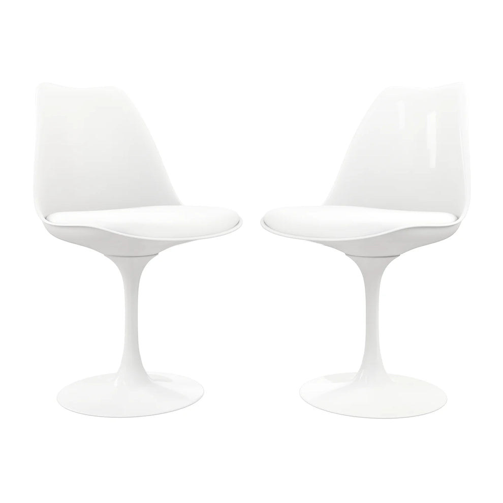 Rose Dining Chair - White By World Modern Design | Dining Chairs | Modishstore - 10