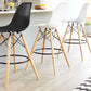 Pyramid Counter Stool, Black By World Modern Design | Counter Stools | Modishstore - 2