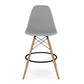 Pyramid Counter Stool, Gray By World Modern Design | Counter Stools | Modishstore - 4