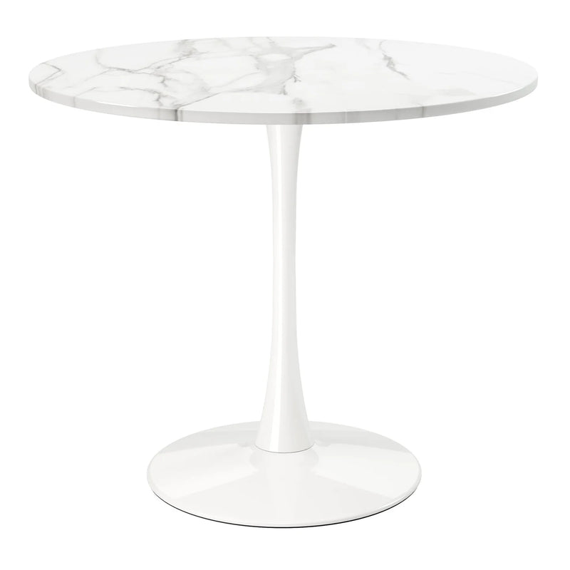 Rose 36" Wood Top Dining Table, Marble laminated By World Modern Design | Dining Tables | Modishstore