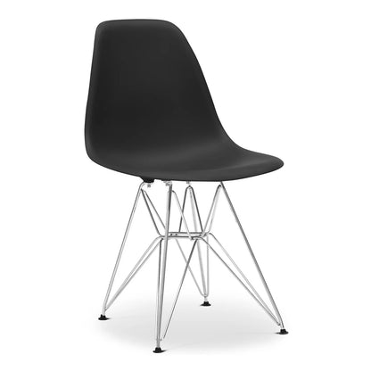 Tower Dining Chair, Black By World Modern Design | Dining Chairs | Modishstore - 2