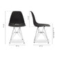 Tower Dining Chair, Black By World Modern Design | Dining Chairs | Modishstore - 5