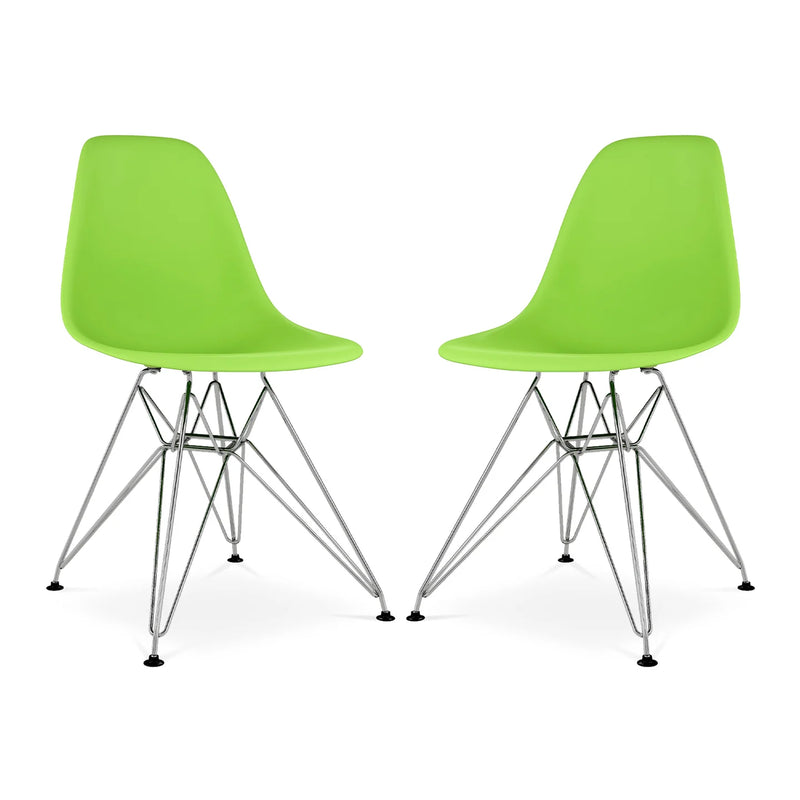 Tower Dining Chair, Green By World Modern Design | Dining Chairs | Modishstore - 6